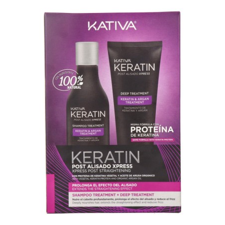 Kativa Keratin Post Allisat Xpress Kit (Xampú+Tractament)