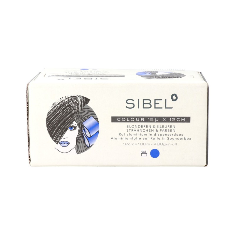 Sinelco Sibel High Light Papel Aluminio Azul 15 X 12 X 100
