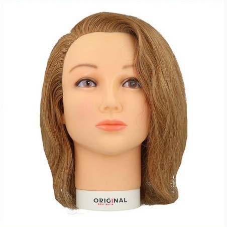 Sinelco Cabeza De Maniquí Isaline 40Cm (0030211) Cabello Humano