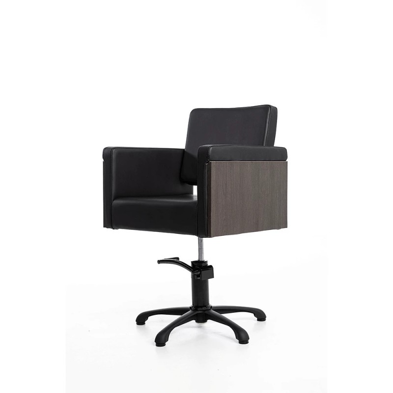 RUSTIKALER SCHWARZER STUHL Eurostil - 4