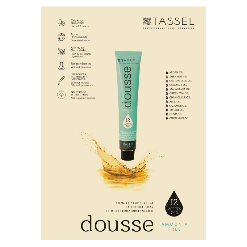 DOUSSE 8.43 BIONDO CHIARO RAMATO DORATO SENZA AMMONIACA - TINTA