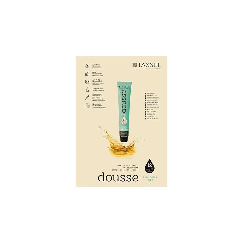 TABELLA COLORI TINTA DOUSSE SENZA AMMONIACA Tassel - 1