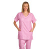 BLOUSE COL EN V MICROF.ÉLASTIQUE M  - 1
