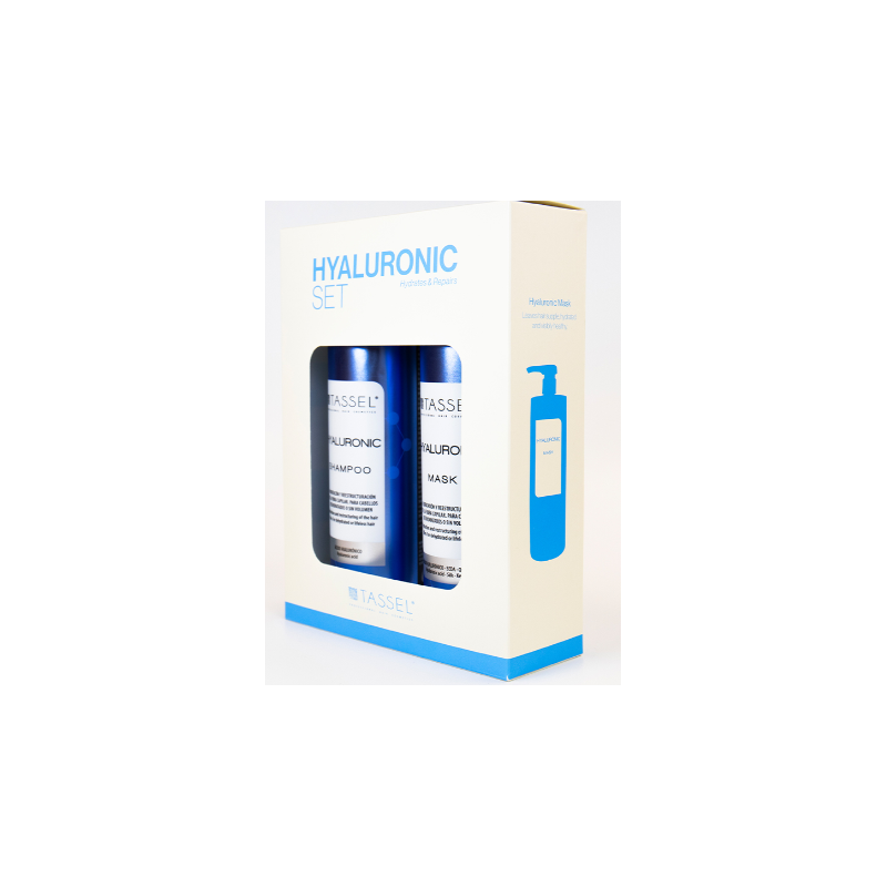 PACK SHAMPOO + MASCHERA HYALURONIC 250 ML + 250 ML Tassel - 2