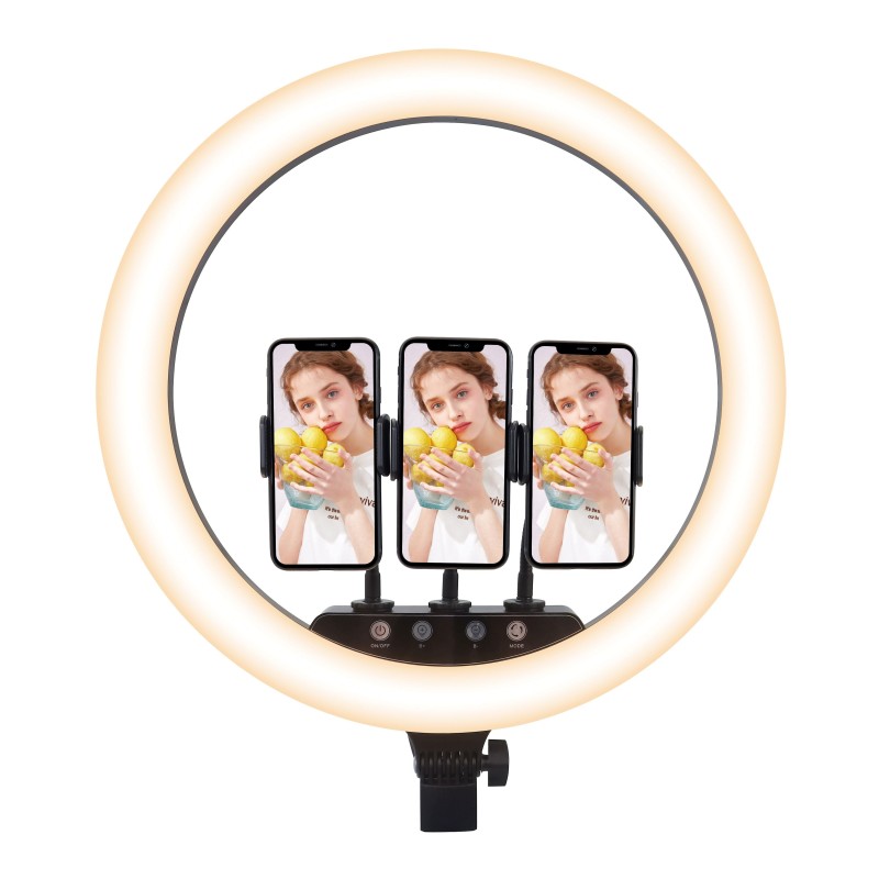 ANELLO LUMINOSO A LED D.45CM CON TREPPIEDE Eurostil - 3
