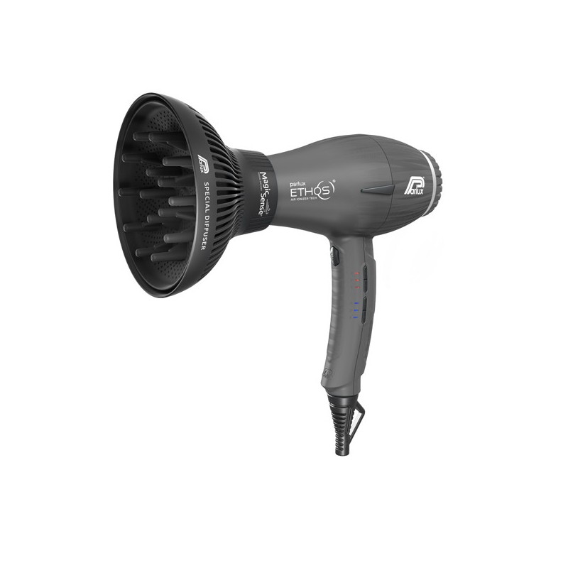 PACK SECADOR PARLUX ETHOS GRIS TITANIO+MAGICSENSE