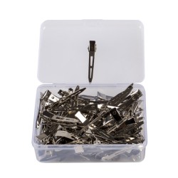 Lange Stahl-Abteilklammer Steinhart 7190 (Packung 100 Stk.)