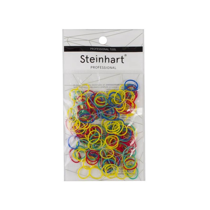 Elásticos de Cabelo Cores Variadas. Saco de 10 grs.