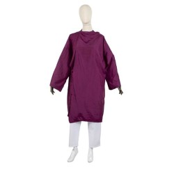 Steinhart Friseurumhang aus Nylon mit Ärmeln 2010 weinrot