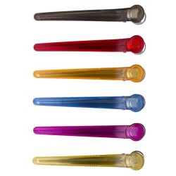 Pinza de Plástico y Aluminio Supergigante Curva (6 uds.) Steinhart - 1
