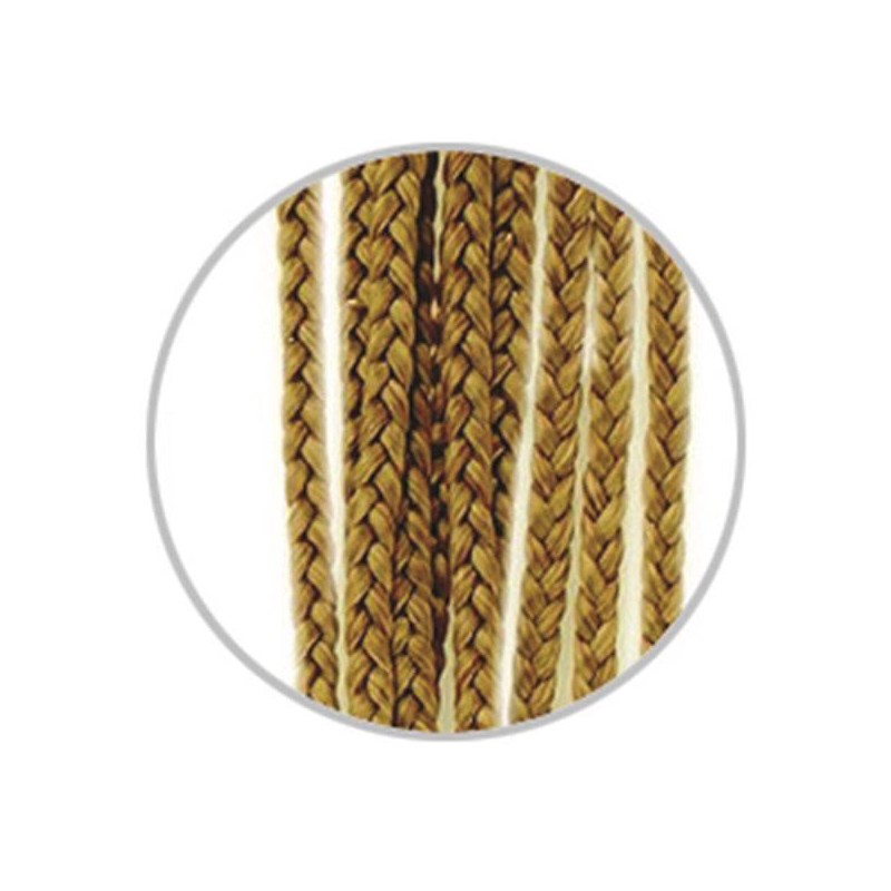 Faser-Haarverlängerungen Rasta Braid Stein, Farbe Nr. 33