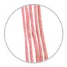 Extension Dreadlock in Fibra Rosa (Rasta)