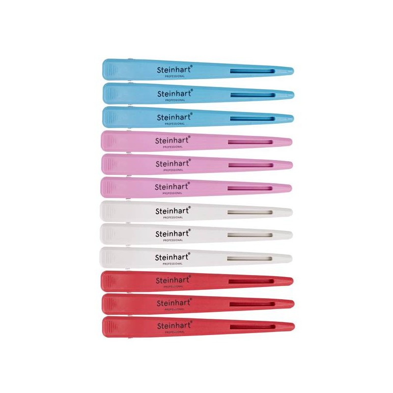 Pinces 4 Couleurs Steinhart (Sachet de 12 unités)