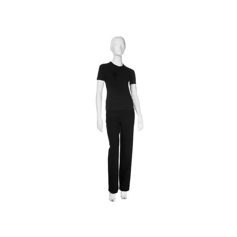 T-shirt Preta de Algodão para Mulher Steinhart, Tamanho L