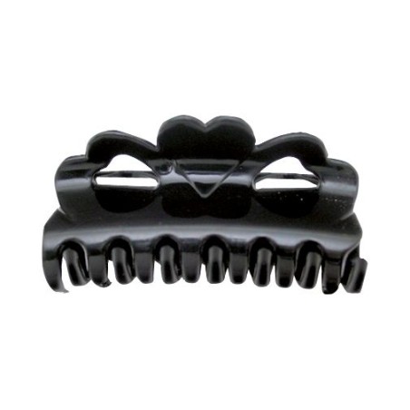 Grapas corazon pequeñas negro