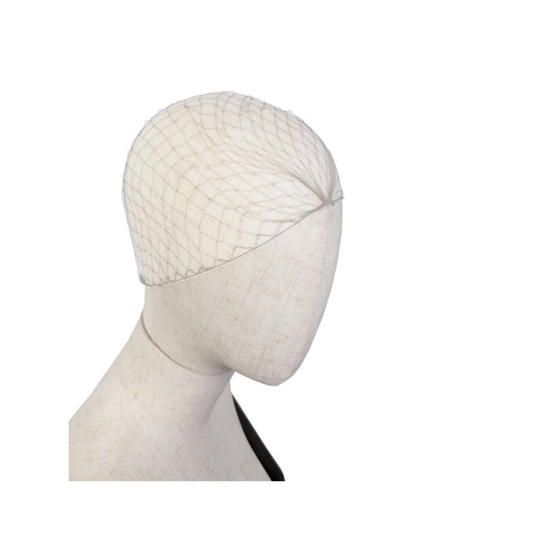 Unsichtbares Haarnetz Finet Nylon Grau (2 Stück)
