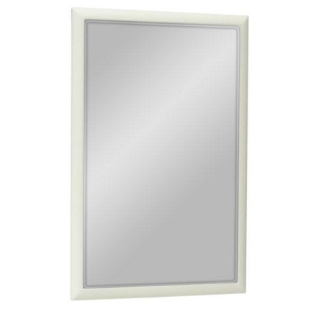 Mirall Jäneke Rectangular Blanc