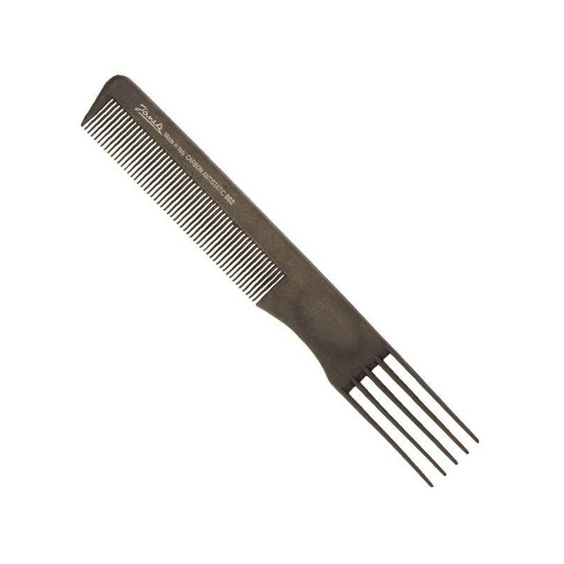 Pettine Janeke Carbonio 862 Volumizzante con Denti in Nylon