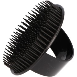 Brosse noire massage shampoing