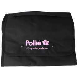 Bolsa de maquillaje con compartimentos