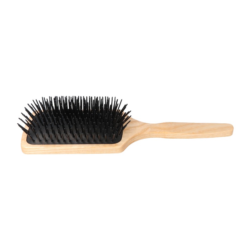 Cepillo fuelle rect. Pua plastico madera clara