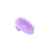 Brosse de massage du cuir chevelu lila