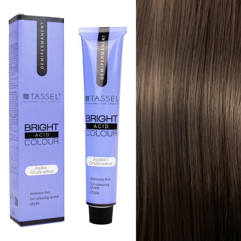 Bright acid colour nº5.71 marrone chiaro cenere 100ml