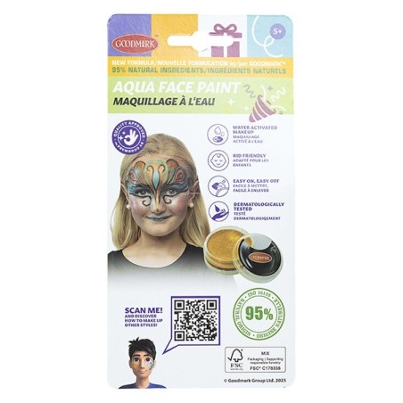 Maquillage à l'Eau Goodmark Or 14 grs.
