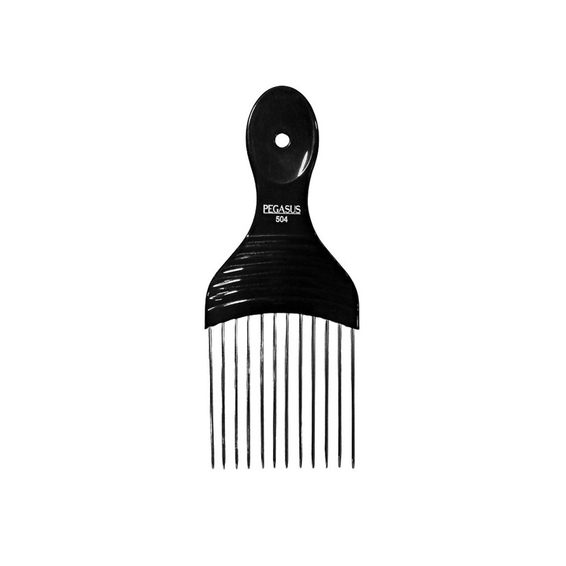Pente Pegasus 504 Volumizador Dentes Metal 7"