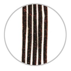 Extensions Stein Dread Locks (Rasta) Faser Nr. 133 Steinhart - 1