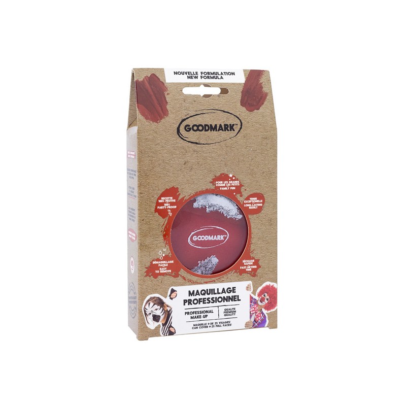 Maquillage Carnaval Professionnel Goodmark Rouge - 14 grs