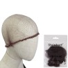 Haartrocknernetz One-For-Me Dunkelbraun
