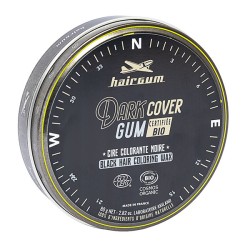 Cera de Penteado Preta Hairgum Dark Cover 80grs Hairgum - 1