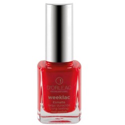Smalto per Unghie Weeklac Nº10 D'Orleac - Rosso Perla D'orleac - 1