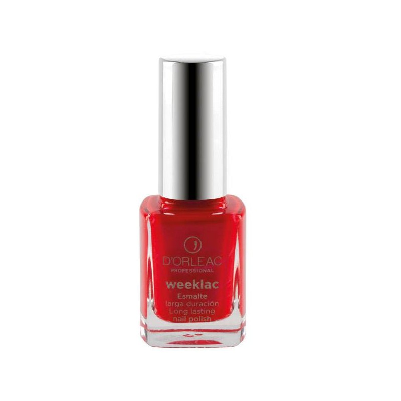 Esmalte de Uñas Weeklac Nº10 D'Orleac - Rojo Nácar