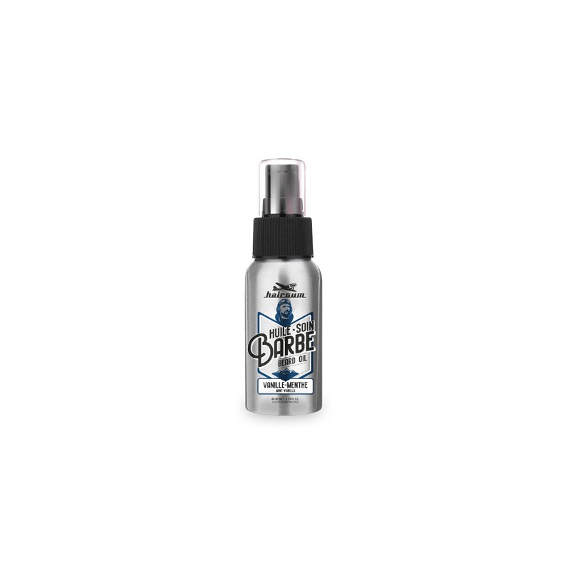 Olio Vaniglia Menta Barba Hairgum Barber 40 ml