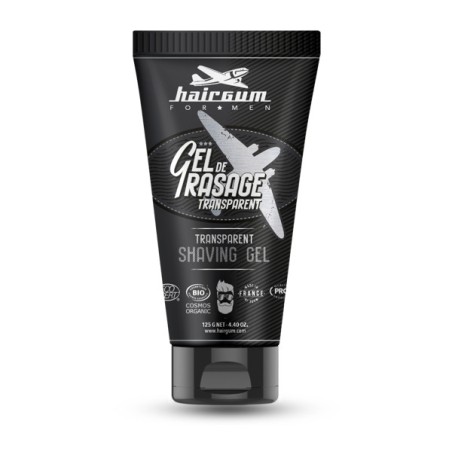 GEL DE AFEITADO TRANSPARENTE 125 g HAIRGUM FOR MEN