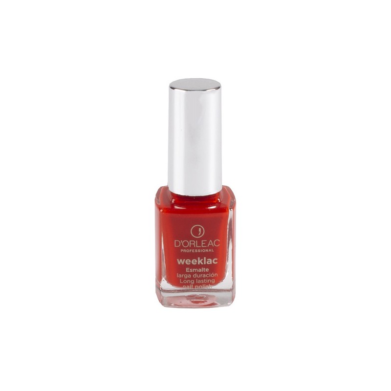 Nagellack Weeklac Nr. 13 D'Orleac - Feuerrot