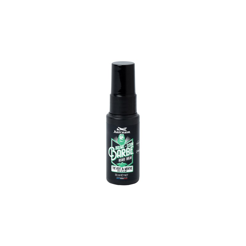 Balsamo Barba Hairgum Tè Verde e Menta 30 ml