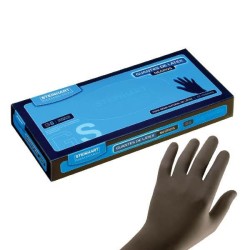 Guantes de Látex Negros, Pequeños (25 unidades) Steinhart - 1