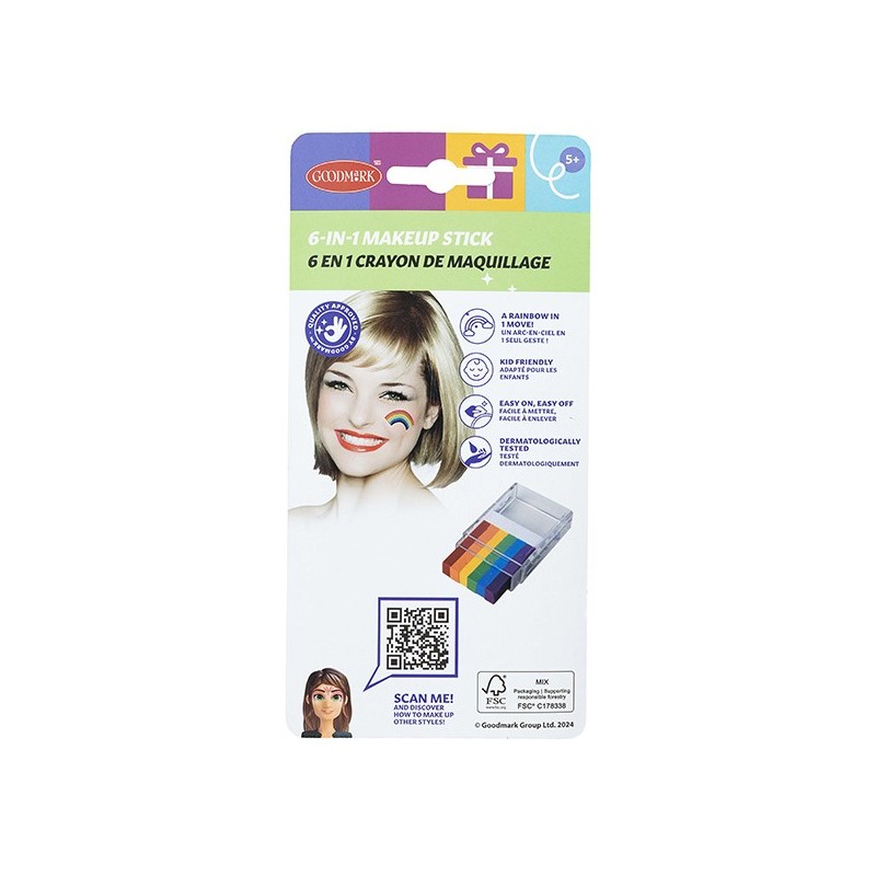 Stick Trucco Goodmark Arcobaleno