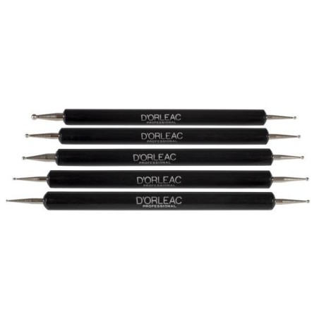 D'Orleac Punktierwerkzeuge für Nageldesign - 5er Set