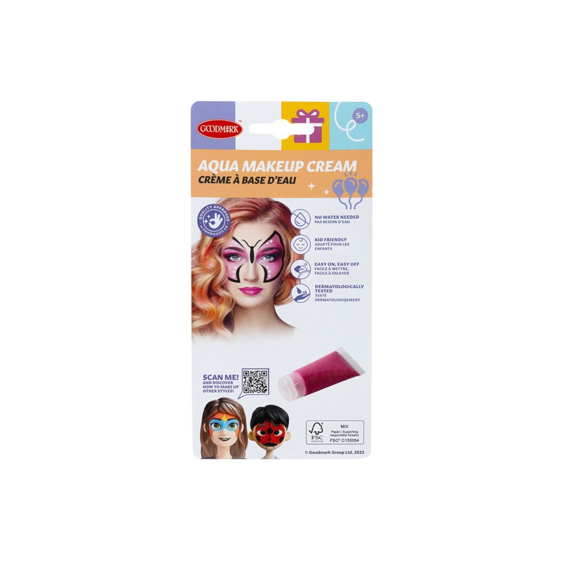 Tubo Maquilhagem à Base de Água 20 ml - Rosa Goodmark - 1
