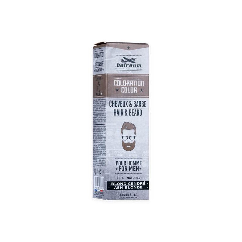 TINTE HAIRGUM BARBA/CABELLO Nº 6.1 RUBIO CENIZA