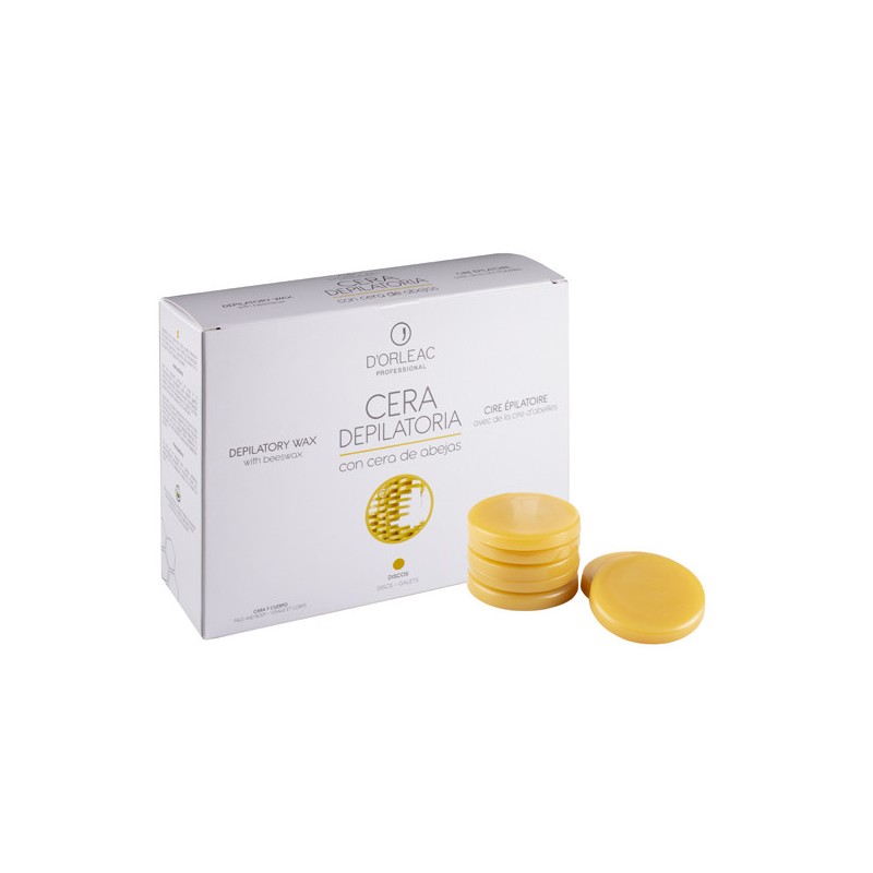 Cera D'ORLEAC d'Api in Dischi, Naturale, 1 kg.