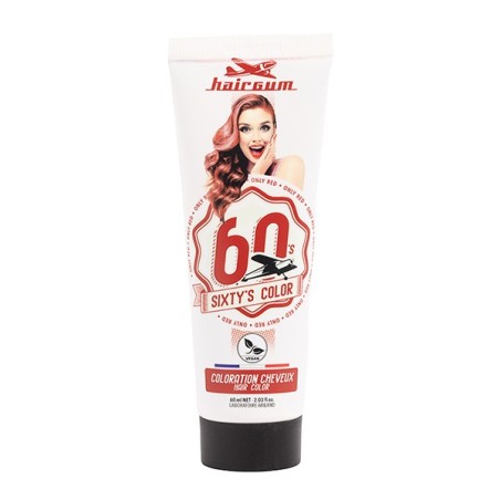 SIXTY'S COLOR, ONLY RED Hairgum - 1