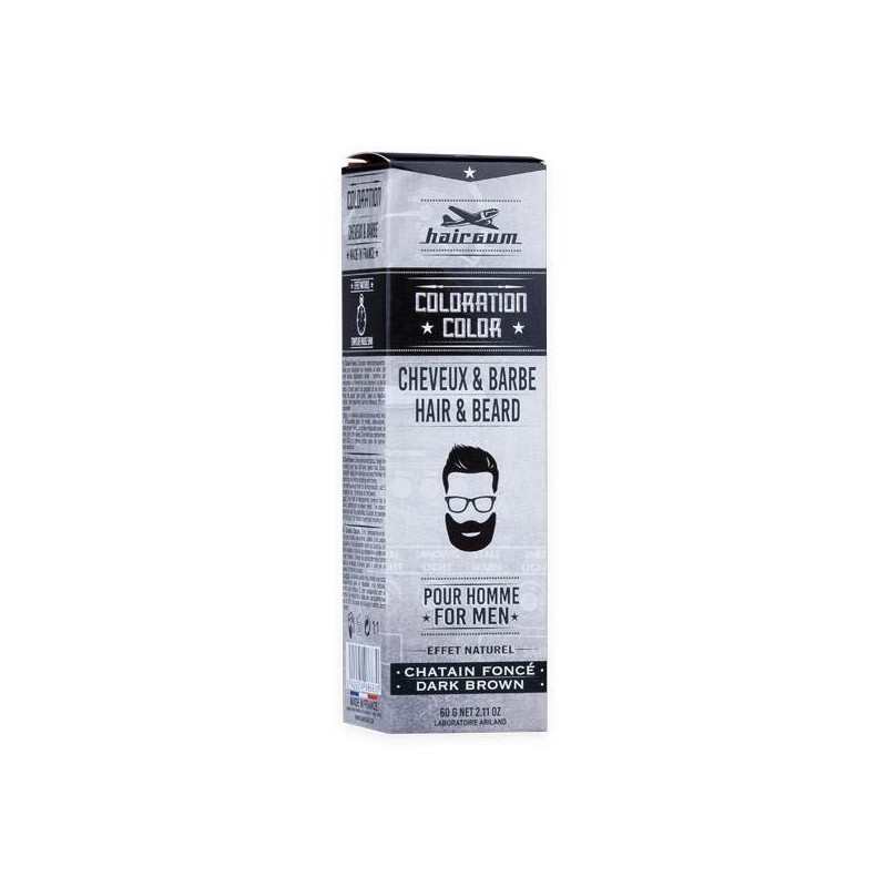 Tint Hairgum Barba/Cabell Nº 3 Castany Fosc 60