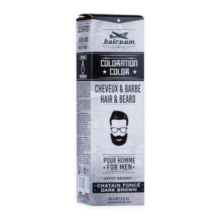 Tinte Hairgum Barba/Cabello Nº 3 Castaño Oscuro 60