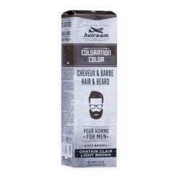 TEINTURE HAIRGUM BARBE/CHEVEUX Nº 5.1 CHÂTAIN CLAIR Hairgum - 1