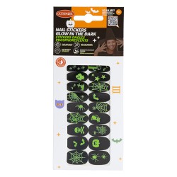 Adhesius Fluorescents per a Ungles Tota l'Unya Halloween Goodmark - 1